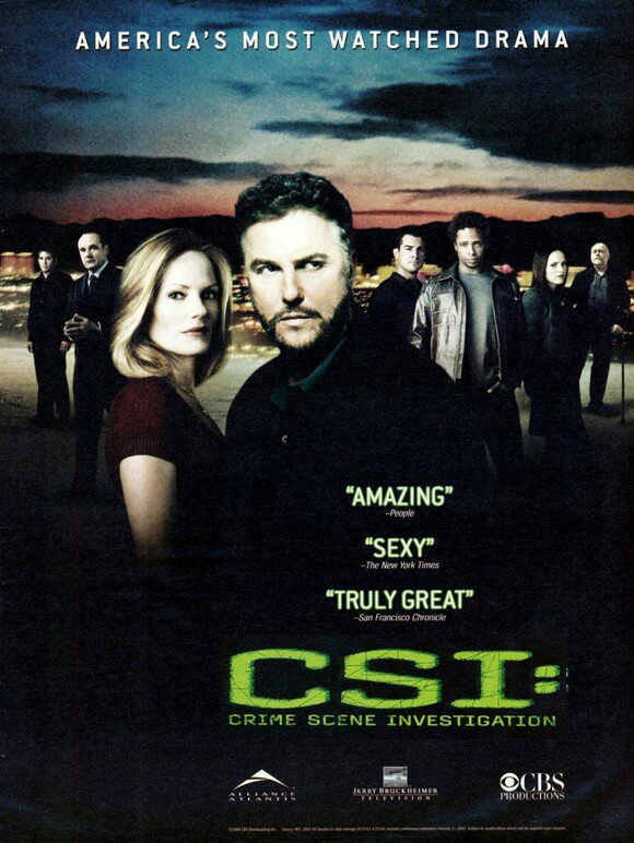 C.S.I. Место преступления 2000 смотреть онлайн бесплатно